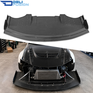 Para Mitsubishi Lancer Evolution EVO 7 8 9 CT9A 2001-2007, Kit de Carrocería con Difusor y Alerón Delantero de Fibra de Carbono - Product Image 1