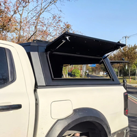 Couverture de benne rigide rétractable HER pour camionnette, en aluminium, type tonneau, compatible OE 65700 pour HILUX VIGO TRAVO REVO