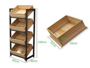 Bán Buôn Siêu Thị Trái Cây Rau Hiển Thị Kệ Đứng - Product Image 2