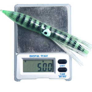 Señuelo de calamar de 11 cm y 5 g, cebo blando para pesca en agua salada, señuelo artificial de pulpo para peces marinos, material de PVC, paquete de 2. - Product Image 5