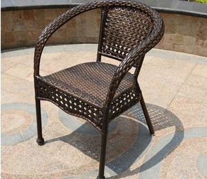 Meubles d'extérieur imperméables de bonne qualité, barbecue familial, <span class=keywords><strong>protection</strong></span> solaire, table et chaises de salle à manger en plastique et en bois, ensemble de banquet - Product Image 4