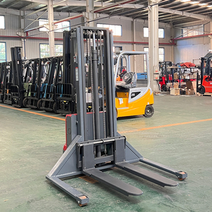 Empilhadeira Elétrica Youli 1500kg com Bateria, Empilhadeira Elétrica de Pernas Largas, Caminhão Empilhador de Paletes - Product Image 6