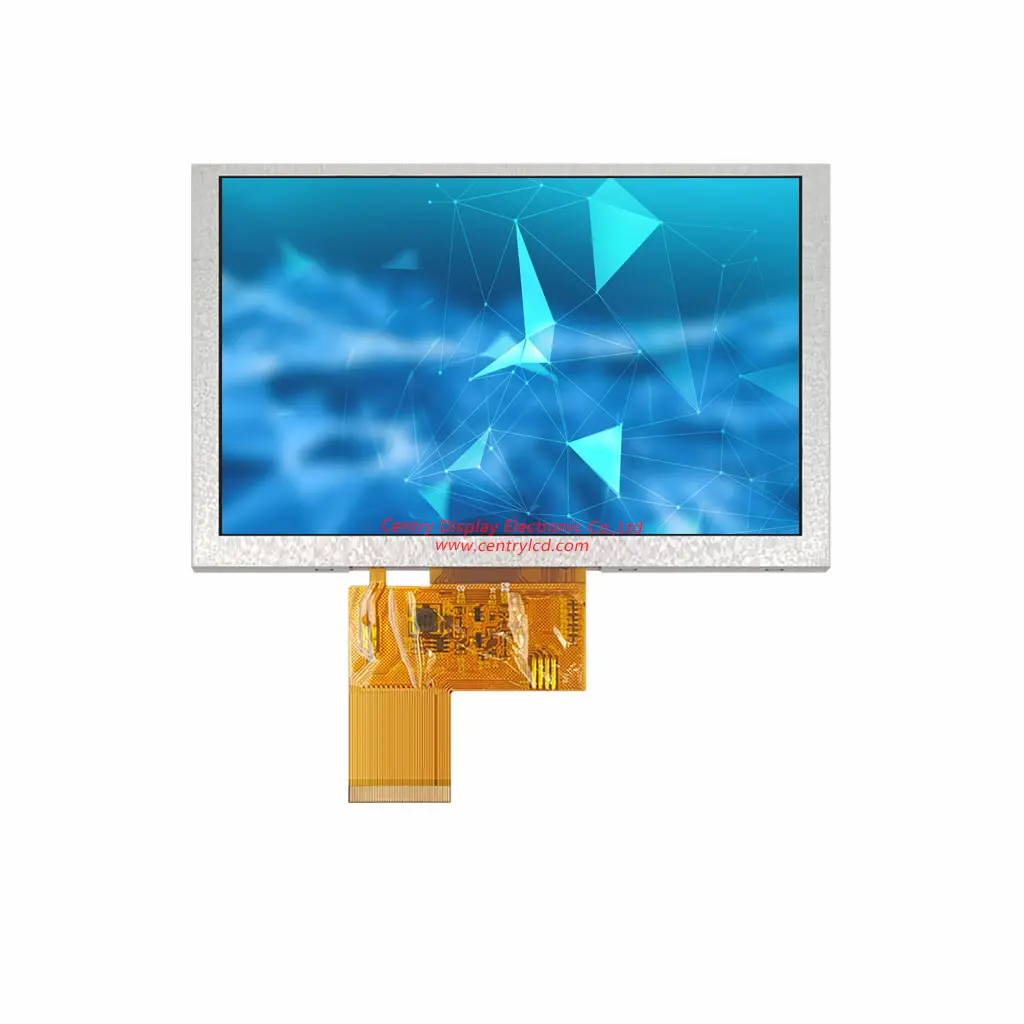 factory direct selling 5.0 Inch Lcd display screen 800*480 Resolution tax control equipment integrated display