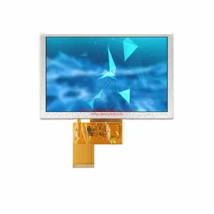 factory direct selling 5.0 Inch Lcd display screen 800*480 Resolution tax control equipment integrated display