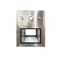 Nouvelle boîte de transfert dynamique pour salle blanche, type douche d'air, avec filtre HEPA, en acier inoxydable 304, taille personnalisée pour