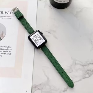 <span class=keywords><strong>Bracelet</strong></span> fin en <span class=keywords><strong>cuir</strong></span> avec boucle pour <span class=keywords><strong>Apple</strong></span> <span class=keywords><strong>Watch</strong></span> 41MM 45MM 40 44 38 42mm, <span class=keywords><strong>bracelet</strong></span> sport fin avec boucle pour IWatch Series 3 4 5 6 7 <span class=keywords><strong>SE</strong></span> - Product Image 3