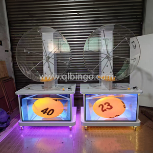Machine de loterie mécanique en ligne à grande capacité (500 balles), machine de loterie, ensemble de jeu de bingo, jeu de devinettes des numéros gagnants - Product Image 2