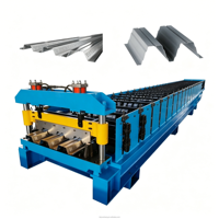 Machine automatique de fabrication de dalles de plancher pour le formage de tôles de plancher métallique