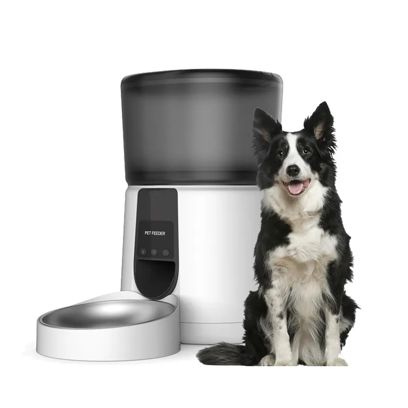 Basic Stijl Tuya Smart Regelmatige Enkele Kom Automatische Pet Feeder 3.5L