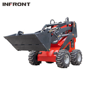 YF380 Skid Steer <span class=keywords><strong>Robot</strong></span> Mini <span class=keywords><strong>Loader</strong></span> Roda Kompak Skid Steer <span class=keywords><strong>Loader</strong></span> Lampiran Peniup Salju - Product Image 4