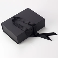 Carton plat pliable personnalisé en gros imprimant votre LOGO boîte-cadeau d'artisanat cosmétique de vêtements avec le carton d'emballage d'aimant