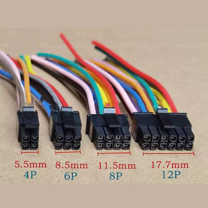 ขั้วต่อสายไฟ Molex 43025 5557 แบบเชื่อมต่อสายต่อสาย Microfit 3.0 มม. ขั้วต่อแบบมีระยะห่างระหว่างขั้ว 2.54 มม. ชุดสายไฟสำหรับหุ่นยนต์ - Product Image 3