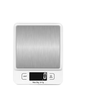 Báscula de Piso Electrónica Personalizada de 3 kg y 5 kg, Plataforma de Plástico ABS ST, Pantalla LCD de 1 g, Báscula Digital Profesional para Alimentos de Cocina