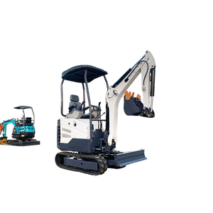 Mini pelle sur chenilles de 1 tonne avec moteur Changchai, multifonctionnelle, 3 accessoires : godet, tarière, marteau, garantie 1 an - Product Image 1