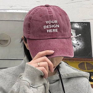 Gorra de Béisbol Rígida Unisex de Algodón de Alta Calidad con Bordado 3D Personalizado, Estilo Vintage Deportivo Urbano, 6 Paneles, Hebilla Metálica - Product Image 2