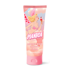 Crème Accélératrice de Bronzage Corporel Hydratante Extrême <span class=keywords><strong>pour</strong></span> Lit Solaire, Soin de la Peau, Tube Applicateur, Usage Extérieur, Marque Privée - Product Image 1