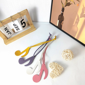 Phong cách âm nhạc Lưu ý Keychain PU Vật liệu âm nhạc biểu tượng vòng chìa khóa cho túi Mặt dây chuyền cho quà tặng âm nhạc - Product Image 6