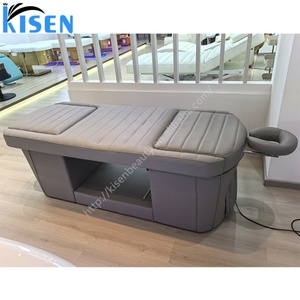 KISEN Lit de massage électrique pour shampoing, Spa capillaire japonais, Thérapie aquatique, Fauteuil de coiffeur, Mobilier de salon de beauté et de lavage de cheveux - Product Image 3