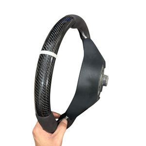 Volante Deportivo de Fibra de Carbono Auténtica con Cuero para Mercedes-Benz Clase C 2018-2020 G63 E S Cls Gle Glc W213 C63 W205 GT - Product Image 5