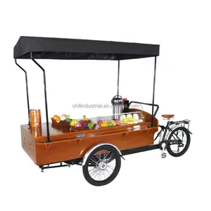 Completamente attrezzata Catering triciclo gelateria carrello Fast Food concessione Van Kebab BBQ Bike Snack chiosco Mobile Street N/A