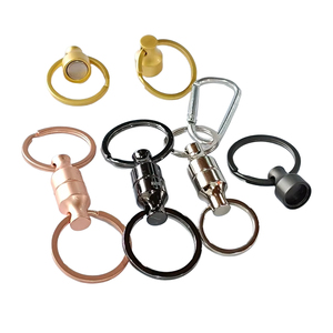 Biểu Tượng Tùy Chỉnh Siêu Mạnh Mẽ Nam Châm <span class=keywords><strong>Matel</strong></span> Keychain Vòng Holer Giá Rẻ Trung Quốc Bán Buôn Neodymium Nam Châm Keychain - Product Image 4