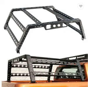 Rak tempel truk Pickup Universal, truk Pickup dapat disesuaikan, rak bak Bar, rak tempat tidur, rak Ute atap, plat dudukan