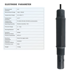 Contrôleur de conductivité en ligne MTW, électrode, plage 0,000-4,000 S/cm, 0,5% F.S. Précision, garantie 1 an, support OEM personnalisé - Product Image 5