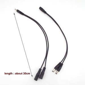 สายแยก <span class=keywords><strong>DC</strong></span> 1ถึง<span class=keywords><strong>8</strong></span>กำลัง5.5*2.1มม. สำหรับกล้อง CCTV กล้องรักษาความปลอดภัย - Product Image 1