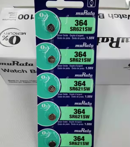แบตเตอรี่ SR626SW 395 <span class=keywords><strong>SR920</strong></span>ซิลเวอร์ออกไซด์สำหรับนาฬิกาแบตเตอรี่กระดุมสำหรับนาฬิกา - Product Image 2