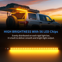 Kit d'éclairage LED Aurora pour extérieur, camping, DC12V, étanche, bande lumineuse pour camping-car, caravane, tente, auvent