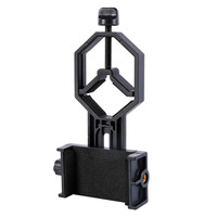Soporte adaptador para teléfono móvil compatible con telescopio monocular binocular y accesorios para telescopio de microscopio