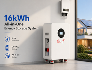 แบตเตอรี่ลิเธียม SUNPLUS Solar LiFePO4 ความปลอดภัยสูง 51.2V 314Ah 16kWh รับประกัน 5 ปี อายุการใช้งาน 10000 รอบการใช้งาน ได้รับการรับรอง CSA SUNCore 16kWh - Product Image 6