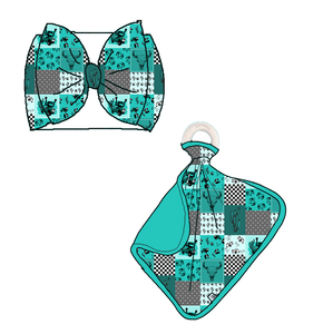 Vente en gros de produits de literie pour bébé en bambou, motif vache western mignon, en vrac, en fibre de bambou - Product Image 6