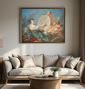 L'ingresso è decorato con un Sexy dipinto ad olio del corpo di una <span class=keywords><strong>donna</strong></span> sulla porta quadrata del soggiorno - Product Image 2