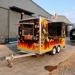 Camion de cuisine mobile de haute qualité en acier inoxydable pour la vente en gros 2025 - Product Image 3