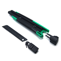 Poignée en plastique OEM boîte de sécurité couteau de coupe ouvert Cutter couteau utilitaire