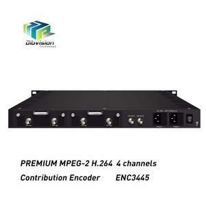 (ENC3445) Codificador de Video HD SDI a IP de 4 Canales para CATV, 1080P Full HD, Compatible con Transmisión de Video MPEG-2 MPEG-4 AVC - Product Image 2
