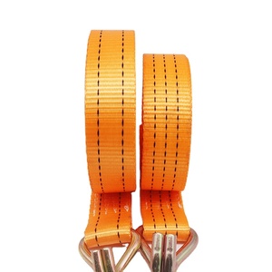 Ulaşım için 2 inç 50mm cırcırlı gerdirme bağlama kayışı 3t kargo Polyester kemer - Product Image 4