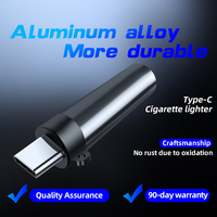 Cadeaux créatifs, mini briquet portable, briquet USB de type C