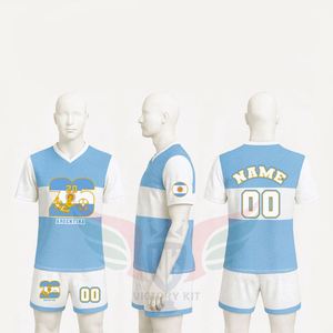 เสื้อฟุตบอลทีมชาติอาร์เจนตินา รุ่นใหม่ คัสตอม 2026 ระบายอากาศได้ดี แห้งเร็ว น้ำหนักเบา - Product Image 2