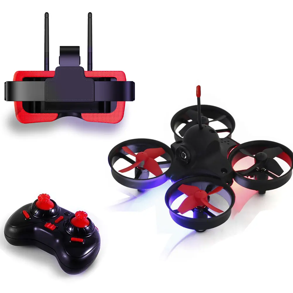 RTF Micro FPV RC Racing Quadcopter Toys 5.8G S2 800TVL 40CH Camera 3Inch LS-VR009 FPV Goggles VR Headset Helicopter Drone
