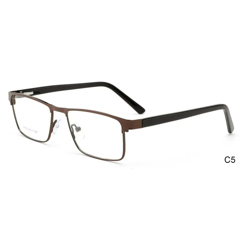 High End New Men Women Metal Square Stock Optical Frame at factory price