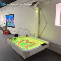 AR Interactive Sandbox Projection Software 3D Proyector de realidad aumentada Sandbox Kids Sand Table Games con 5 temas