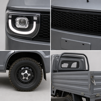 Véhicule utilitaire électrique homologué CEE, mini-camion électrique, vente en gros d'usine, camions utilitaires électriques à 4 roues