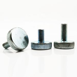 M3 M4 M5 M6 M8 M10 DIN653 GB835 Níquel Acero al carbono Moleteado Cabeza plana Apretar a mano Tornillo <span class=keywords><strong>de</strong></span> pulgar Tornillo <span class=keywords><strong>de</strong></span> ajuste sin herramientas - Product Image 2