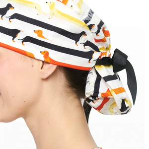 Gorro Quirúrgico Ajustable de Punto de Alta Calidad, Gorros Médicos para Mujer de Color Sólido Personalizados con MOQ Bajo - Product Image 4