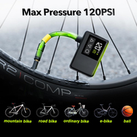 Gonfleur de pneus de vélo électrique, pompe à air sans fil pour vélo de montagne, compresseur d'air portable pour pneus, gonfleur de pneus rechargeable