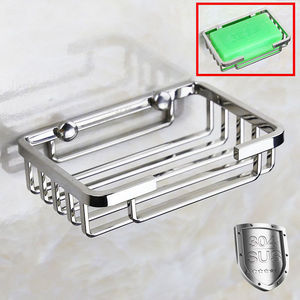 HF scarico rapido in acciaio inox bagno <span class=keywords><strong>solido</strong></span> doccia <span class=keywords><strong>porta</strong></span> portasapone per bagno e cucina - Product Image 3