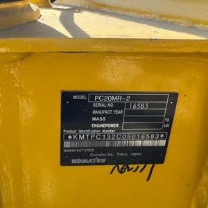 PC20 Mr Excavator <b>Pc</b> 20 <b>Mini</b> Excavator 2 Ton Design Low Price Second Hand Japanese Excavator - Product Image 4