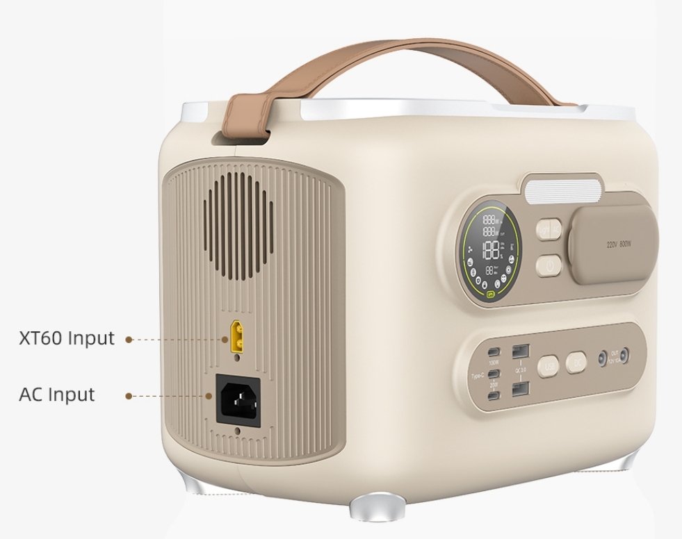 Brand New Mini LiFePo4 Hithium Battery Home Outdoor 600/800W Solar Portable Backup Electric Supply Power Banks Station Generator · image 3